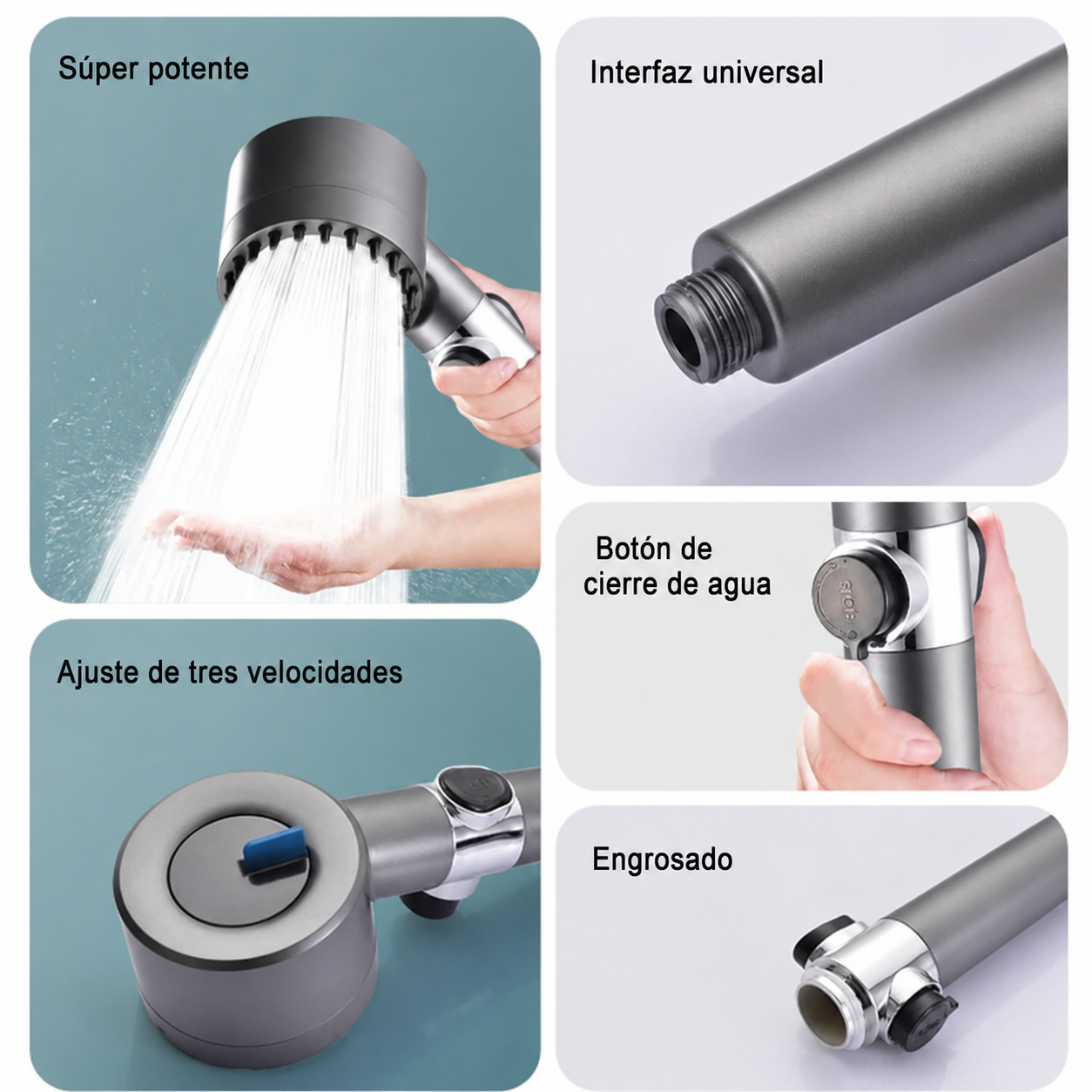 Cabezal Spa con Filtro Purificador